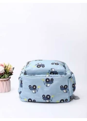 اطفال تصميم رسوم كارتون سيارة نمط حقيبة ظهر كلاسيكية لطيفة بحمالات قابل للتعديل حقيبة الكتب