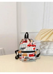 حقيبة ظهر أطفال صغيرة مصممة بطريقة كرتونية بطبعات الديناصور و اليونيكورن اللطيفة، مدرسية رياض الأطفال حقيبة