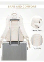 New School Backpack Laptop Backpack Fits 14 15 6 Inch Notebook For Girl Boy Lightweight Durable School Bookbag Water Resistant Schoolbag Book Bag