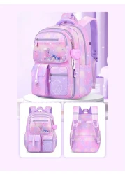 1pc Girls Backpack Outdoor Travel Bag Large Capacity School Bag Bookbag 15 6 Inch Laptop Backpack Stylish Casual Shoulder Bag Multi Pocket Backpack With Heart Shaped Plush Pendant Suitable For Teenage