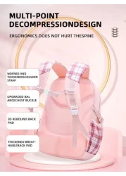 1pc Girl School Backpack Cute Children Backpack Girl Elementary Student Backpack With Compartments Back To School Gift