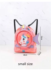 حقيبة ظهر مقاومة للماء مع فصل الجاف والرطب - مثالية لتخزين السباحة