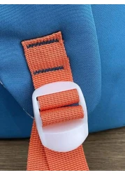 1pc New Fashion Versatile High Quality Contrast Color Student Backpack Large Capacity Water Resistant Suitable For Commute And Outdoor Use