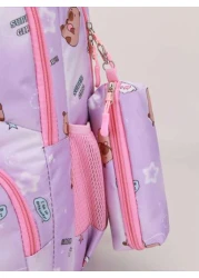 Capybara Student Backpack For Middle School And High School Girls With Camouflage Print Large Capacity Leisure Double Shoulder Bag For Primary School Students