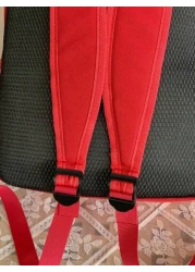 1pc New Casual Versatile Letter Print Nylon Waterproof Large Capacity Student Book Bag Fashionable Leisure Backpack