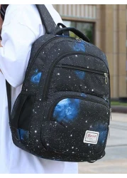 حقيبة كتف جديدة لعام 2025، حقيبة مدرسية على الطراز الإنجليزي، حقيبة مدرسية خفيفة للأطفال مع حماية للظهر وخفض حم