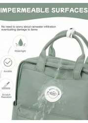 20L Simplicity School Backpack For Teenager Leisure Computer Backpack Fit 14inch Notebook 12 9inch Pad Carry On Backpack With Multi Pocket Lightweight Laptop Backpacks With Laptop Interlayer For Girl