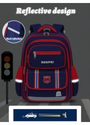 1pc Children s Backpack Unisex School Bag With Padded Shoulder Straps Lightweight Backpack For Girls And Boys Aged 3 14 Ideal For School And Travel