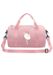 1pc Cute Ballet Pointe Shoe Bag Nylon Ballet Tutu Bag Fashion Lightweight Dance Bag Portable Travel Bag Ideal Birthday Gift