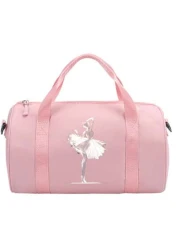 1pc New Round Shape One Shoulder Dance Bag Nylon Latin Ballet Dance Backpack