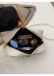 1pc Korean Version Pu Material Strawberry Bag Cute Strawberry Full Of Fashion Sense Simple Closure Convenient For Taking And Putting Items Perfect For Shopping Work Or Travel Very Suitable For Taking