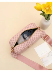Children s Crossbody Bag 2024 Spring New Simple Casual Shoulder Bag Fashion Casual Crossbody Bag Simple Children s Casual Small Square Bag
