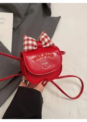 1pc Crossbody Bag Pu Magnetic Spring New Cute Sweet Niche Design Fashion Small Capacity Exquisite Versatile A Variety Of Colors Optional Can Hold Lipstick And Other Small Cosmetics Suitable For Daily