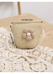 Girls New Arrival Cute Princess Petal Shoulder Bag For Outdoors Beach And Daily Use