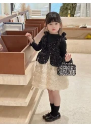 New Sequin European And American Style Pendant Chain Handbag Crossbody Bag Phone Pouch Mini Square Bag