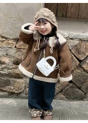 Cute Square Shaped Shoulder Bag For Baby Girls PU Leather Fashion Mini Crossbody Bag Versatile