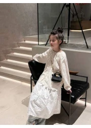 حقيبة كتف مزدوجة الوجه من الجلد الصلب بطراز الماكرون الموضة نفسها التي ترتديها المشاهير ، مقفلة بسلسلة كتف مت