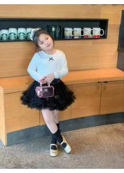 New Shiny Classic Minimalist Small Handbag Mini Evening Purse Crossbody Bag