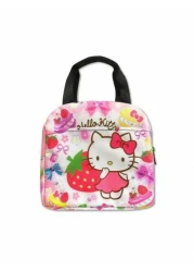 Sanrio 3D Printing Peripheral Cartoon Handbag Meal Bag Cute Cartoon Insulated Lunch Box Bag Meal Bag Handbag For Travel Storage Bag Makeup Bag Cosmetic Bag Vacation Organizer Large Capacity Makeup Org