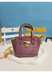 New Marble Pattern Girls Mini Crossbody Bag Fashion Small Princess Handbag Gift For Little Girls Coin Purse