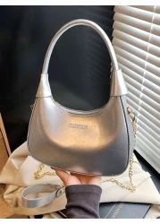 1pc New Fashion Girls Niche Bag Pu Material And Fashionable New Bag Exquisite And Beautiful Small Bag Can Be Cross Body Adjustable Shoulder Strap Casual And Fashionable Very Suitable For Taking Out To