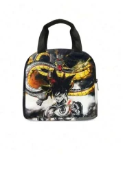 bandai حقيبة تخزين Bandai مناسبة للسفر والموسم الدراسي هدية عيد الميلاد هدية العطلة حقيبة غداء حقيبة بينتو للأولاد