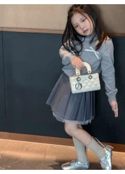 حقيبة محفظة اليد، حقيبة كتف، حقيبة هاتف عبر الجسم ذات شريط مزخرف على الطراز الأوروبي والأمريكي الجديد