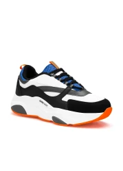 Dark Seer White Blue Unisex Sneaker