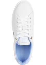 Tommy Hilfiger Essential TH Monogram Plaque Leather Trainers