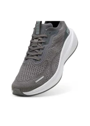 Puma Skyrocket Lite - Puma White and Dark Gray Engineered Cool Shoes