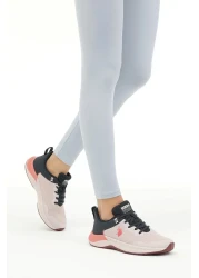 U.S. Polo Assn. يو اس بولو اسنحذاء فلورين نسائي - بودرة