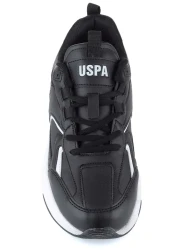 U.S. Polo Assn. قاعدة. بولو اسن. ISABELLA 4PR - حذاء رياضي أسود للجنسين