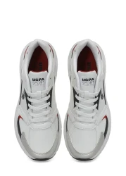 U.S. Polo Assn. حذاء رياضي أبيض كاجوال للرجال