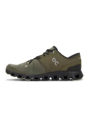 ON حذاء Cloud X3 Olive Green للجري والتدريب