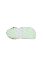 Crocs قبقاب توربو كلاسيكي للجنسين باللون الكريمي