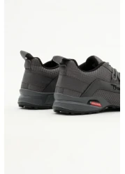 Tonny Black Men's Smoked Comfortable Thermo Sole Lace-Up Sneaker