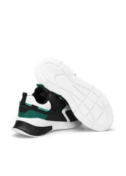 Dark Seer حذاء رياضي للجنسين باللون الأسود والأبيض والأخضر