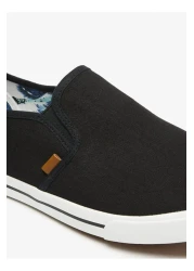 Lee Cooper أحذية رياضية رجالية سهلة الارتداء مع عروات سحب