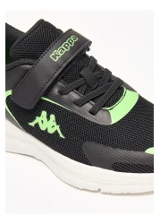 Kappa Boys' Logo Detail Sports Shoes with Hook and Loop Closure
