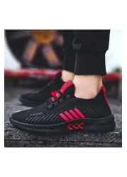 Muchmy Men's Canvas Gym Running Sneakers Sports Lightweight Lace Closure Boy's Sneakers