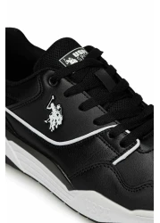 U.S. Polo Assn. حذاء رياضي رجالي 4w Martell 4pr A 101812371 أسود/أبيض