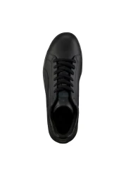 Puma حذاء رياضي سماش جلدي للجنسين - أسود