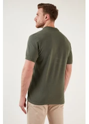 Buratti تي شيرت رجالي بياقة بولو - 100% قطن، مقاس عادي، أزرار 5902127