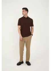 axxa Men's Wicked Patterned Polo Collar T-Shirt