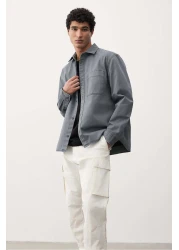 H&M Regular Fit Twill overshirt