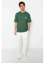  Collection Green Oversize PrinTed T-Shirt - 100% Tiny TMNSS20TS1099