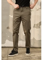 RAVANELLI Men's Regular Fit Relaxed Fit Chino Pants