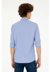 U.S. Polo Assn. Men's Blue Shirt