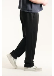 TKT Men's Baggy Loose Fitting Pique Pants