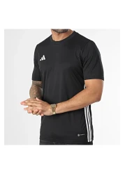 adidas تي-شيرت رجالي مريح سادة مناسب للاستخدام اليومي والرياضة